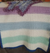 Waffle Stitch Baby Blankey