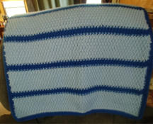 Acorn Stitch Baby Blanket