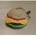 Hamburger Keychain